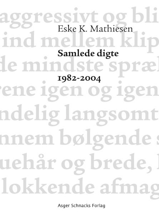 Samlede digte 1982-2004